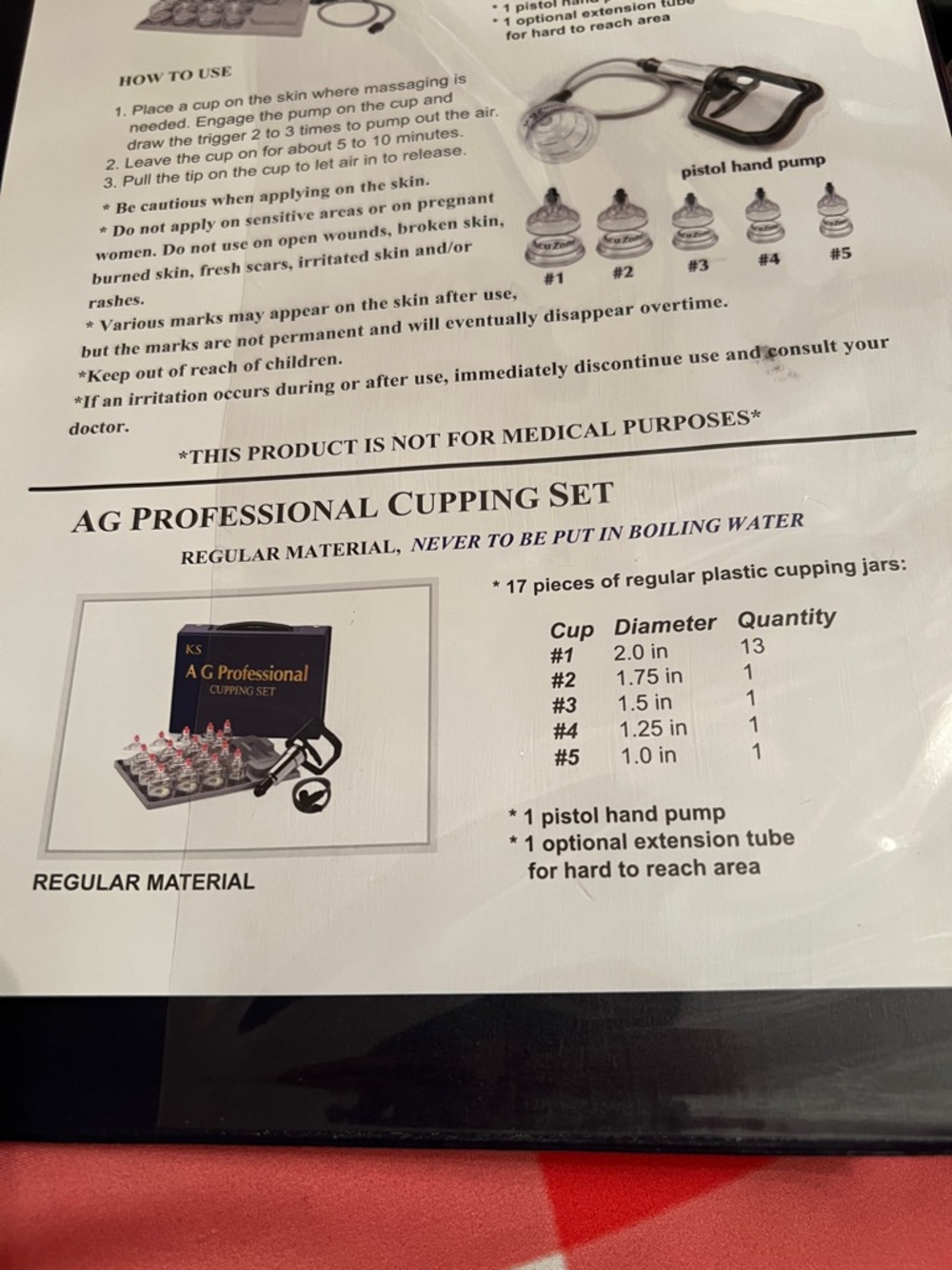 K. S. Choi Corp. Acu Zone Premium Cupping Set - Picture 11 of 13